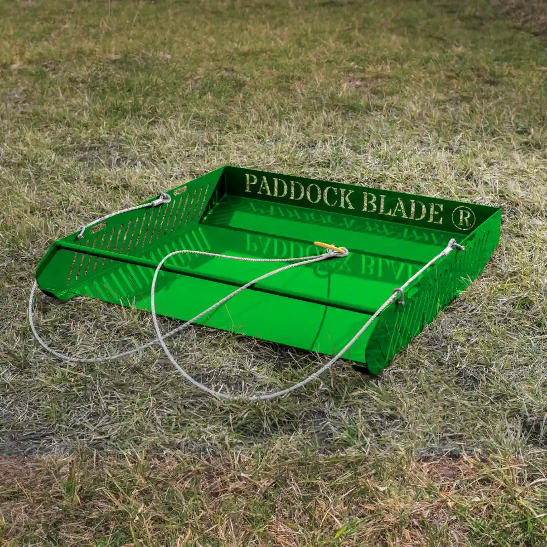 Paddock Blade Manure Collector | (NEW Green) | FREE Delivery