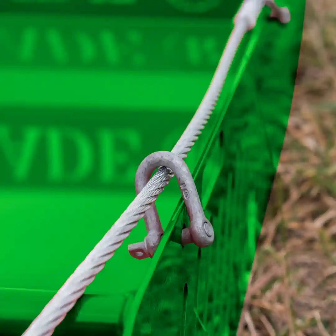 Paddock Blade Manure Collector | (NEW Green)