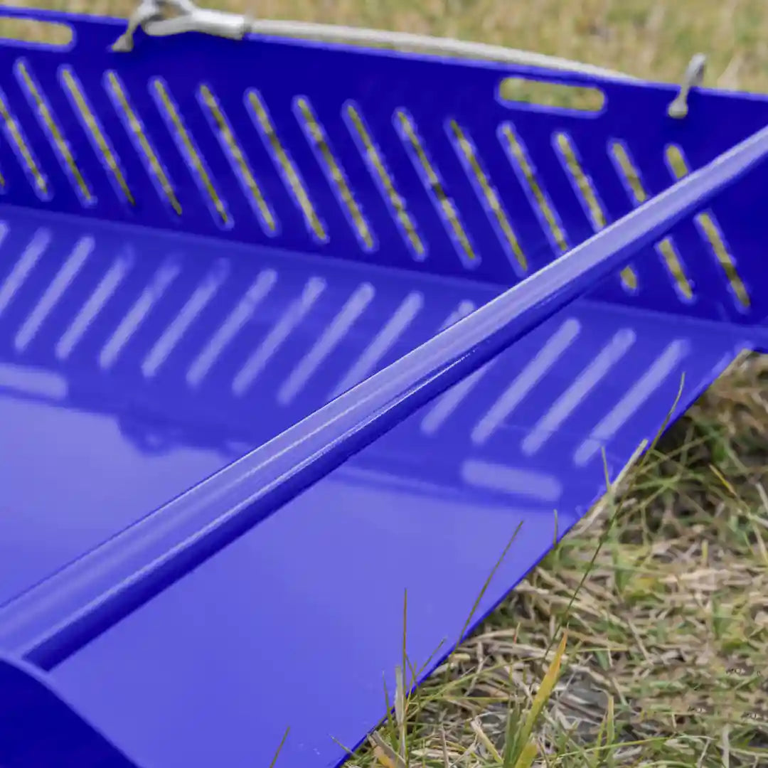 Paddock Blade Manure Collector | (NEW Blue)