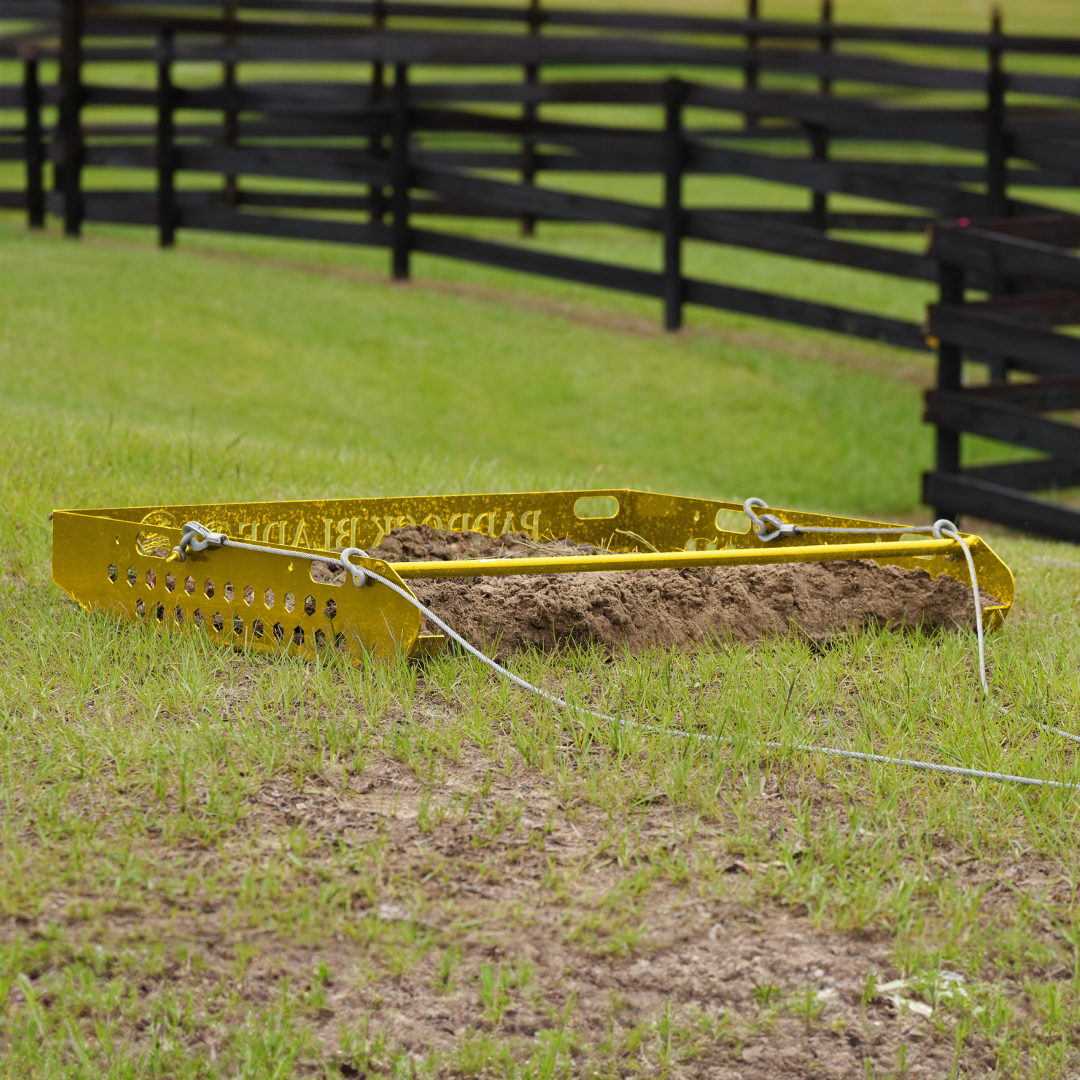 Paddock Blade Manure Collector | (Yellow NEW) | FREE Delivery