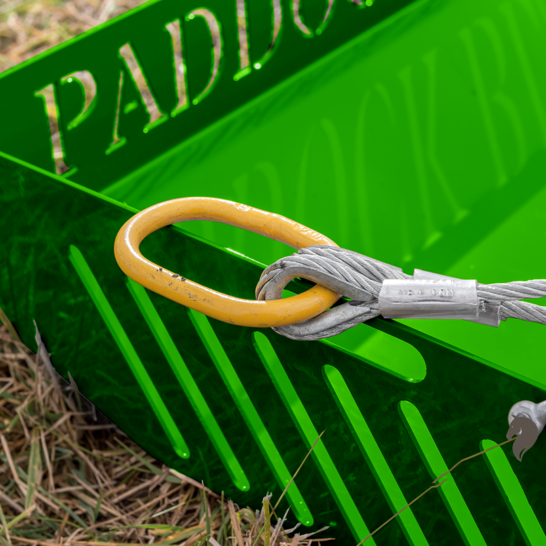 Paddock Blade Manure Collector | (NEW Green) | FREE Delivery