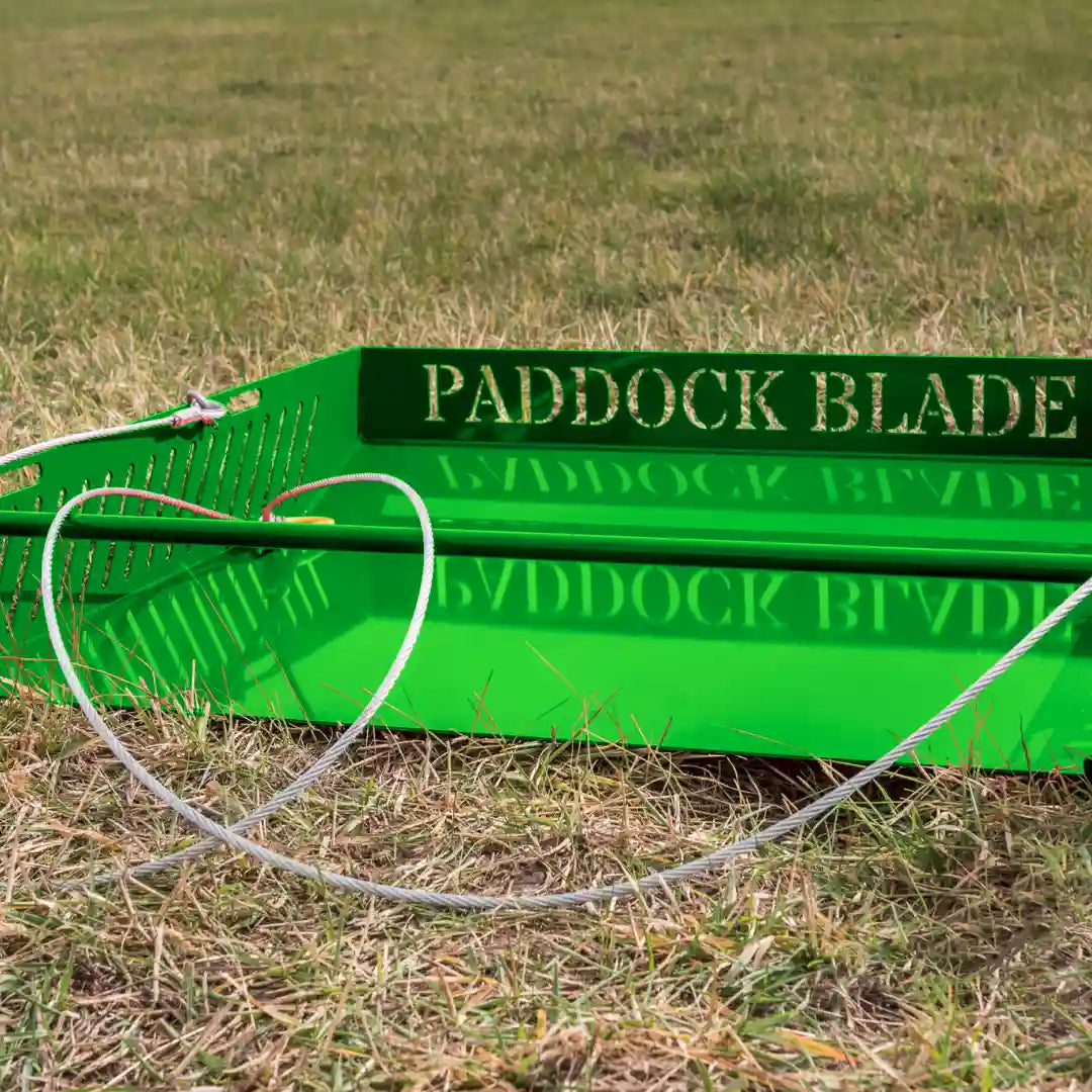 Paddock Blade Manure Collector | (NEW Green)