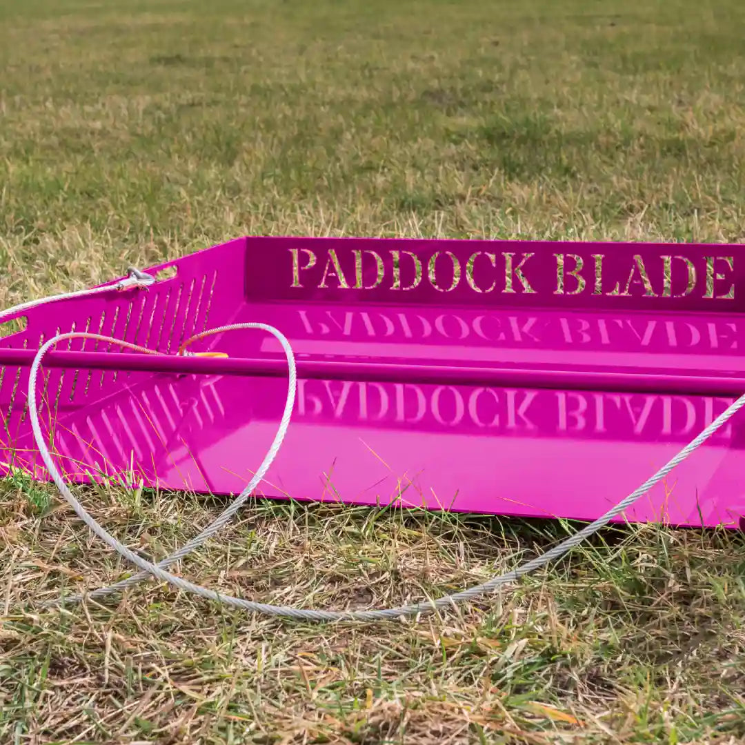 Paddock Blade Manure Collector | (NEW Pink) | FREE Delivery