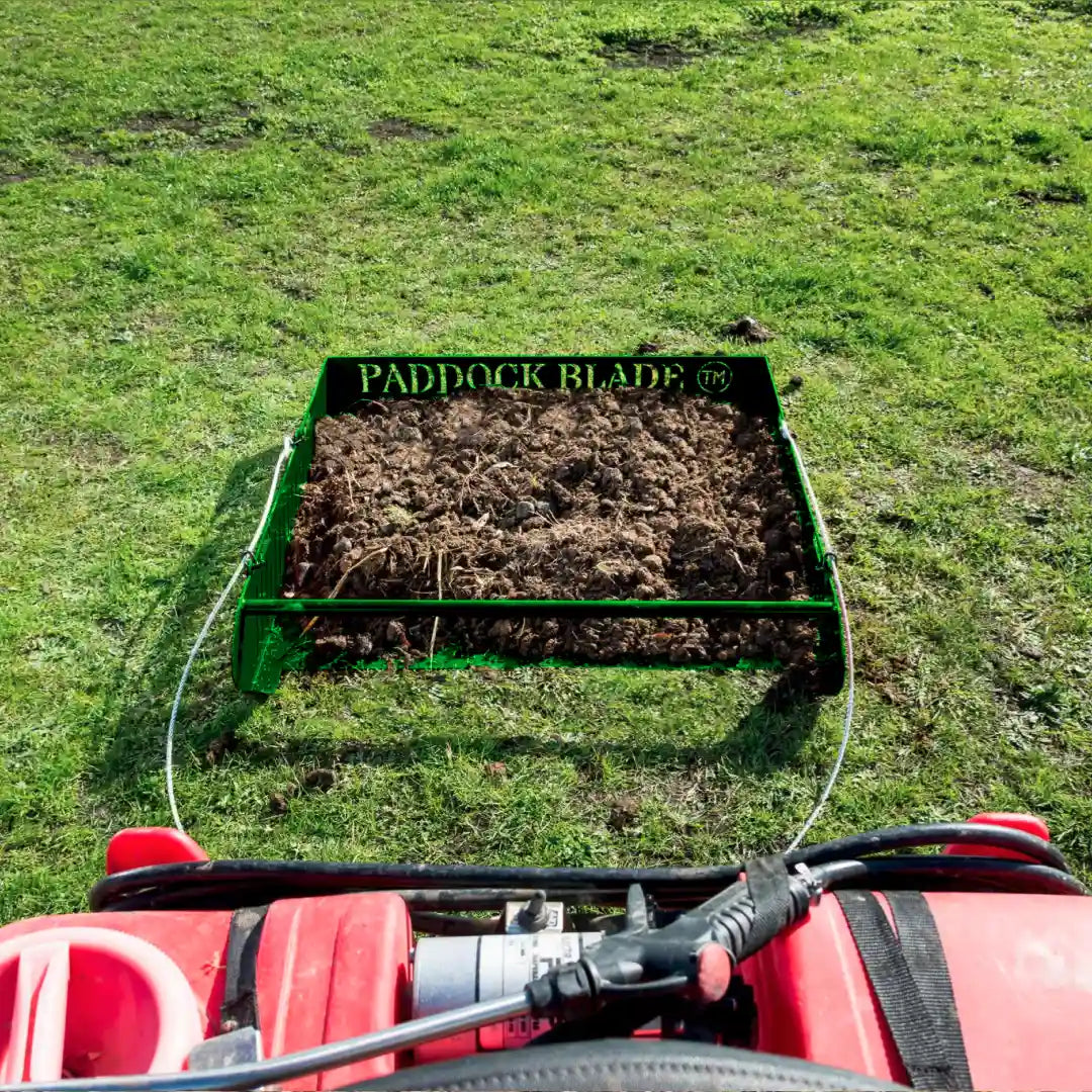 Paddock Blade Manure Collector | (NEW Green) | FREE Delivery