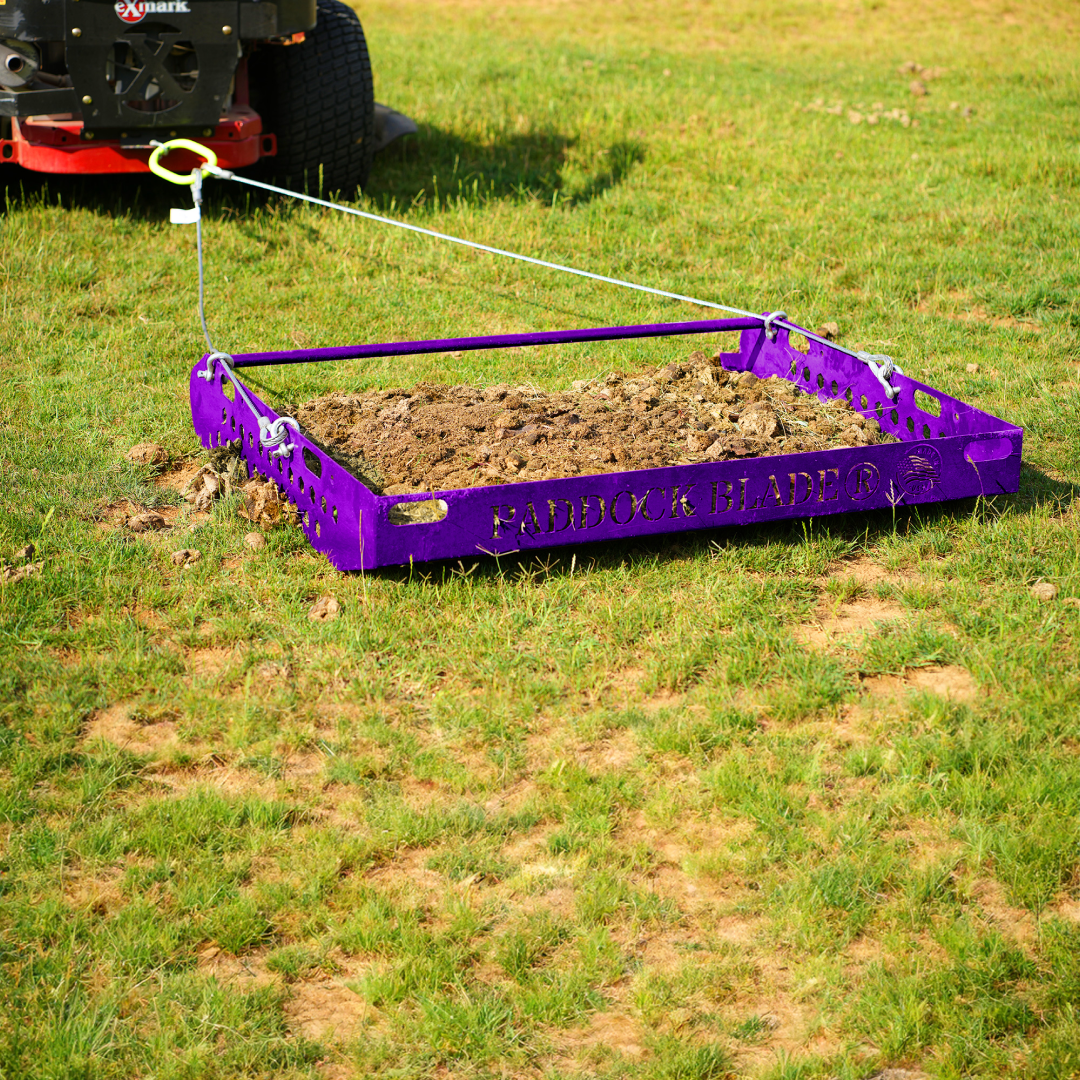 Paddock Blade Manure Collector | (NEW Purple ) | FREE Delivery