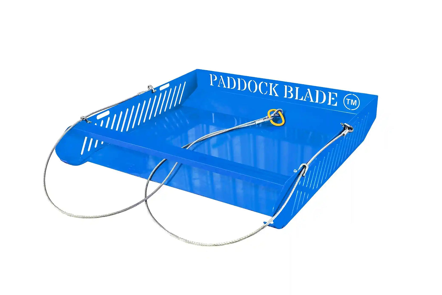 Paddock Blade Manure Collector | (NEW Blue)